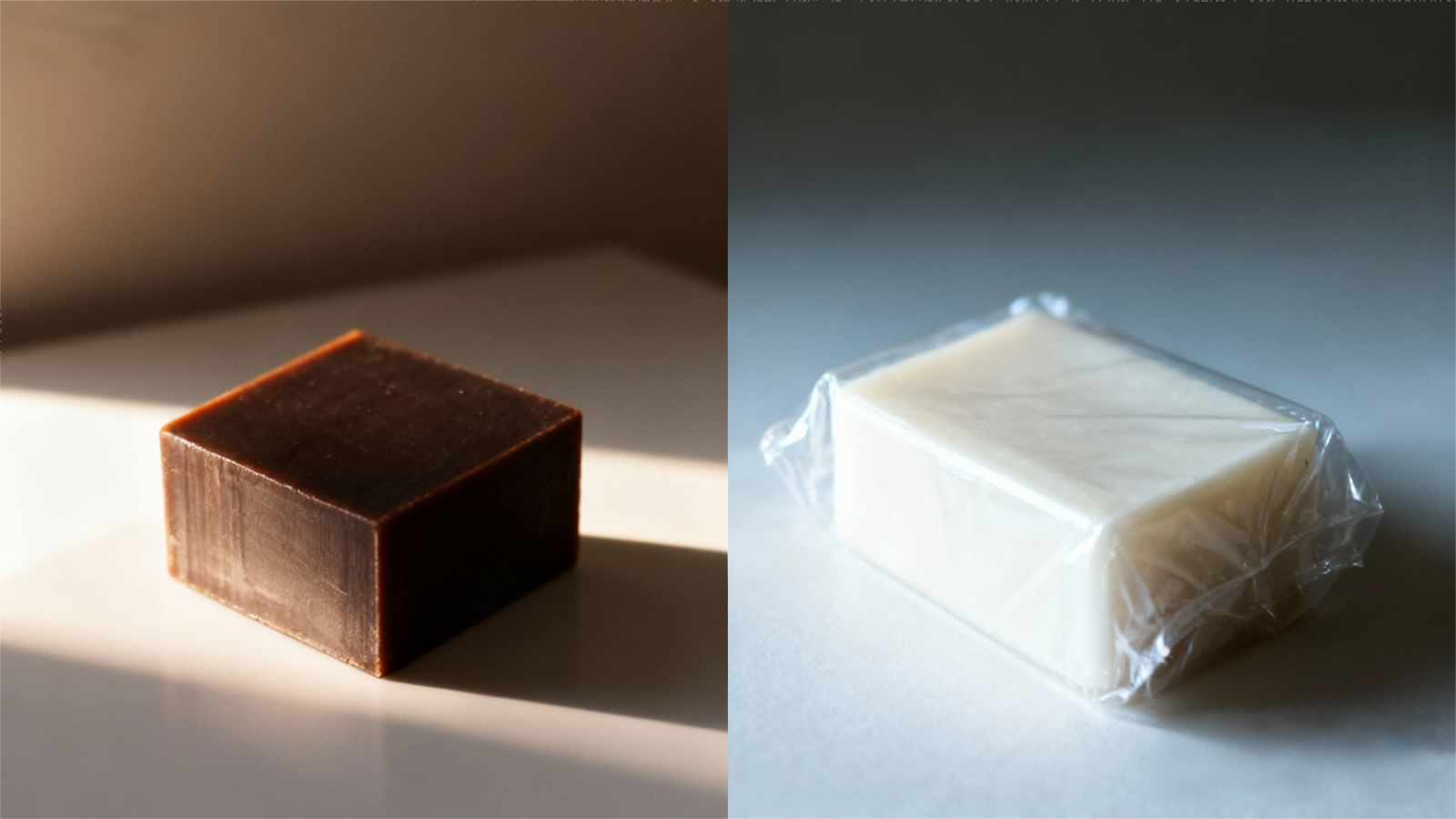 Talatira handmade soap vs commercial soap comparison blog cover